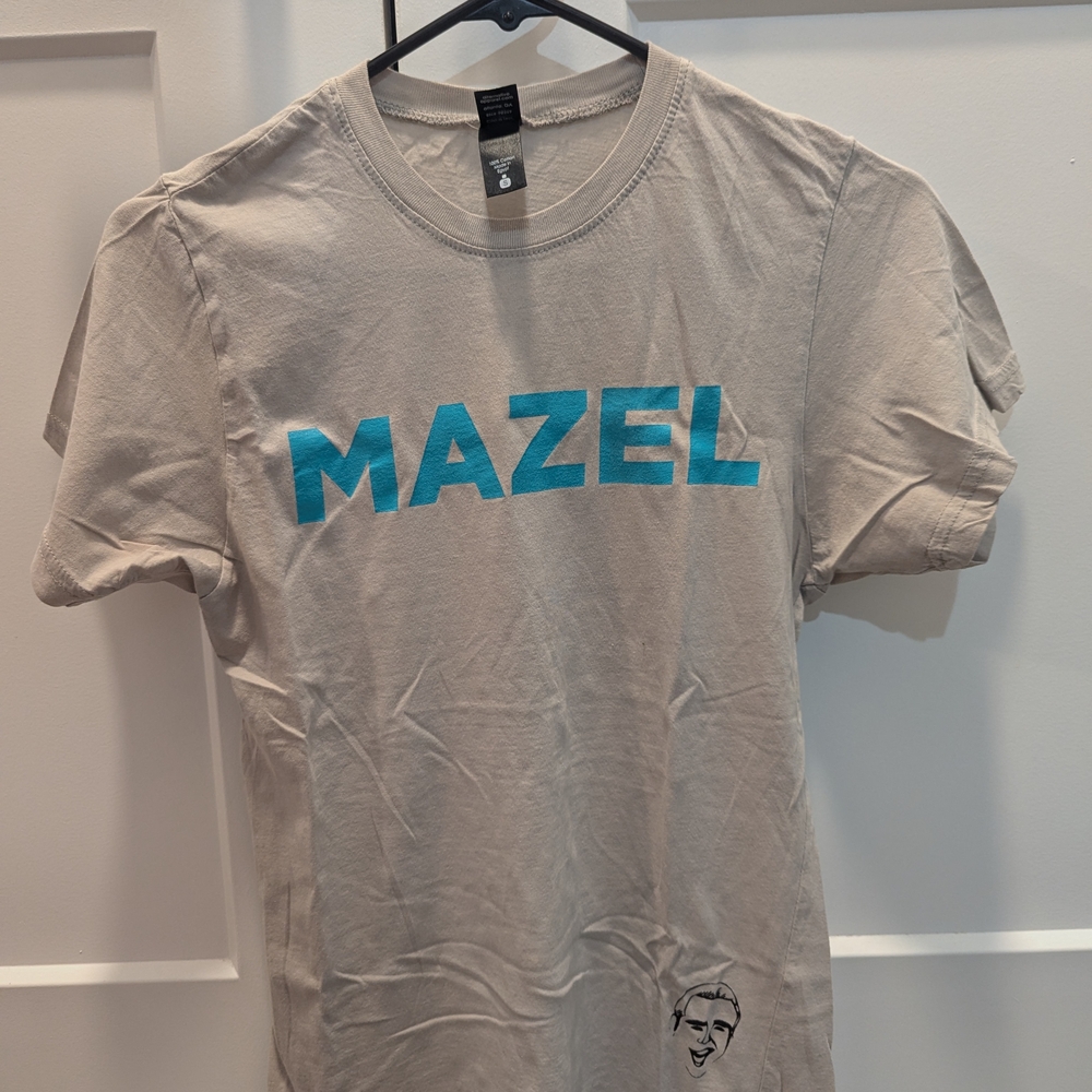 Alternative Mazel Tee in Gray and Blue